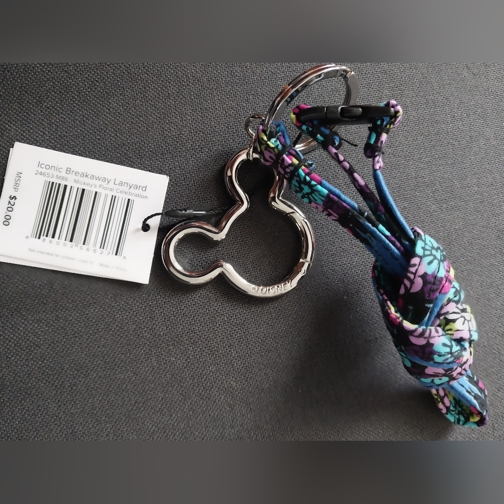 Vera Bradley Disney lanyard